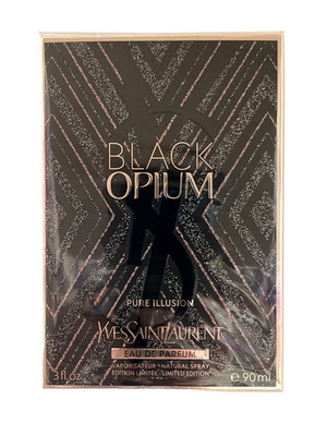 Yves Saint Laurent Black Opium Pure Illusion ED Parfum Natural Spray 90ml Sealed