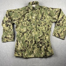 U.S Navy Blouse Medium Long Working Uniform Type III NWU Seals Military Camo Top