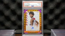 2024 Topps Finest AJ JOHNSON Au Gold Geometric Rookie  Auto /50 RFAAJ PSA 9 POP2