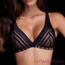 Soutien-Gorge Triangle Sans Armature Love And Bra Jenny En Microfibre Et Tulle