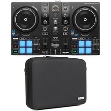 Hercules DJ DJControl Inpulse 200 mk3 2-channel DJ Controller with Case