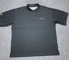 Columbia PFG Polo Shirt Mens XL Fishing Four Roses Bourbon Embroidered Promo