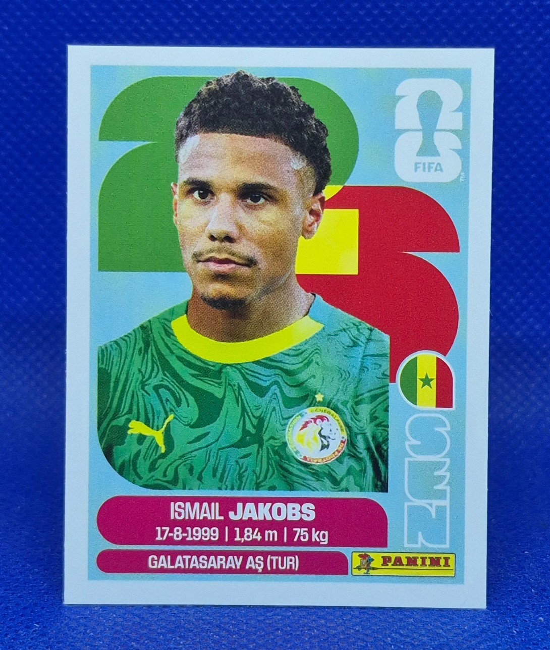 2026 Panini FIFA World Cup Sticker Ismail Jakobs #SEN 6 - Senegal