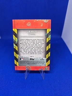 2025 Topps Stadium Club James Wood In Case Of Emergency RC #ICE-11
