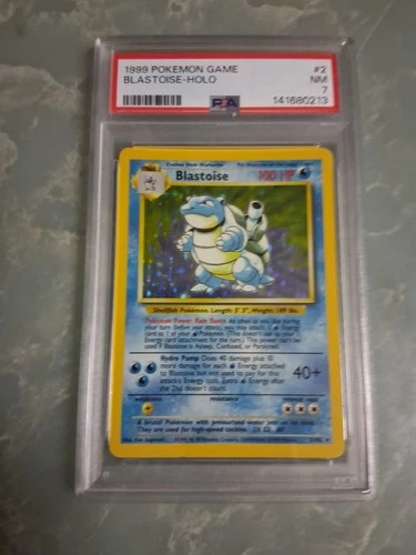1999 Blastoise - # 2 Holo NM PSA 7