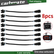 Fuel Injector Wire Harness Adapter 8PCS For Jetronic EV1 to Mini Delphi Multec 2