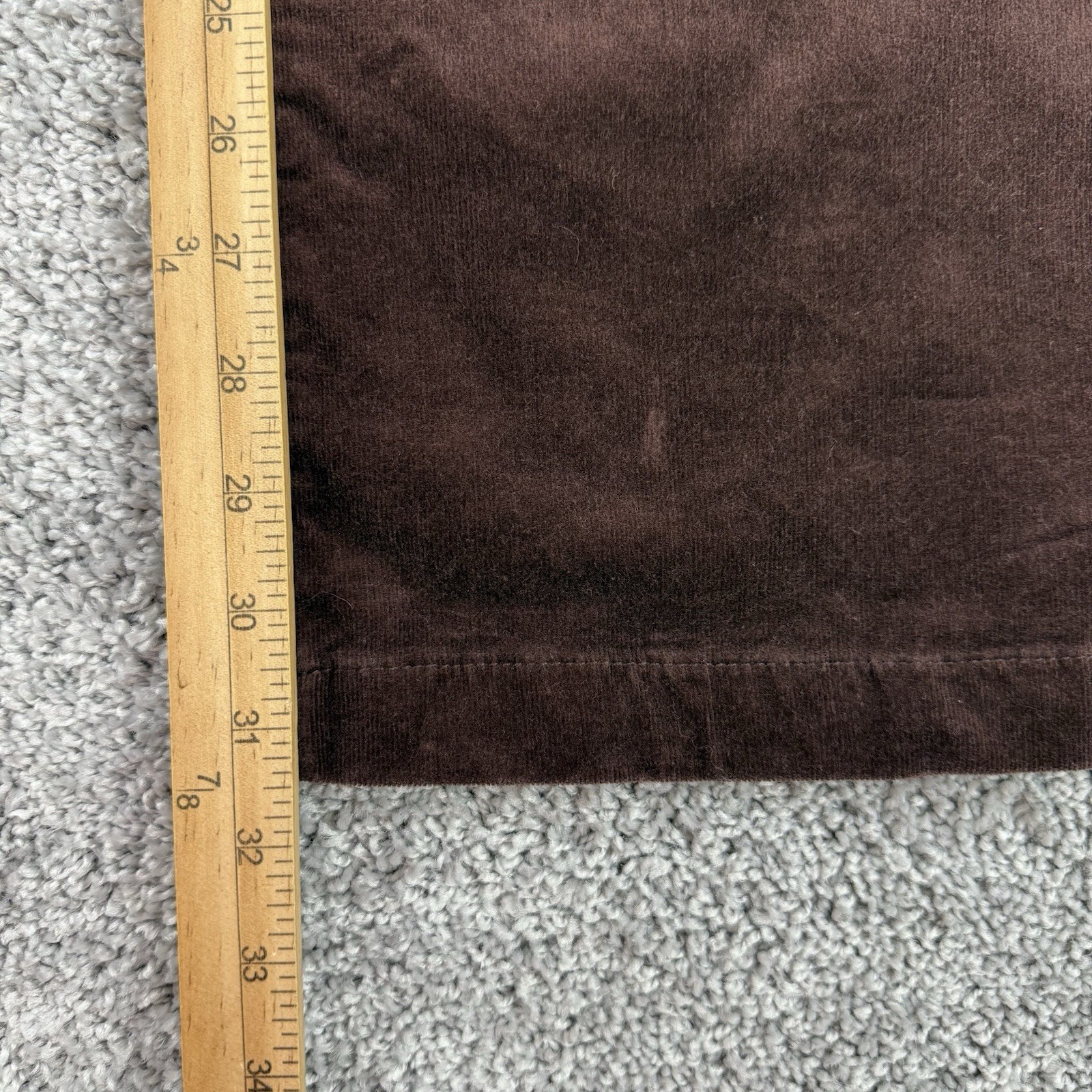 Adriano Goldschmied Corduroy Pants Women NWT Size Tag-25/Fits-28 Stella Wide Leg thumbnail 6