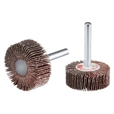 10 x RHODIUS F&auml;cherschleifer Schleifmop FS &Oslash; 40 mm K&ouml;rnung 80