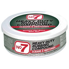 3 Pack No.7 Heavy Duty Rubbing Compound Removes Deep Scratches And Stains