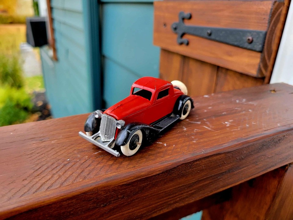 TOOTSIETOY 512 COUPE GRAHAM 5 WHEEL PRE WAR 1930'S EPOQUE DINKY-CIJ-JRD