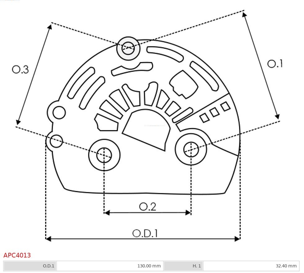 Fits AS ROZRUSZNIKI I ALTERNATORY APC4013 BRAND NEW AS-PL ALTERNATOR PLASTIC CO