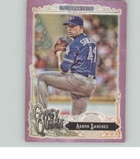 2017 Topps Gypsy Queen #216 Aaron Sanchez Purple #/250