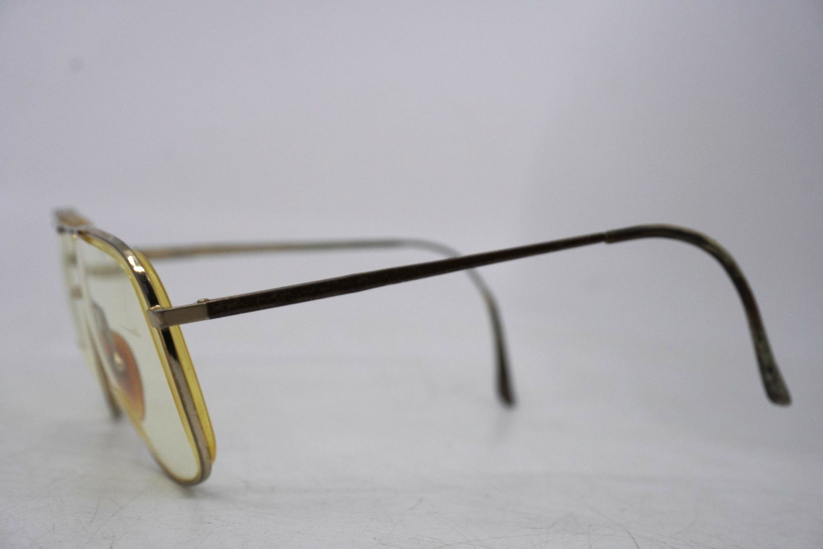 Vintage Italian Van Heusen Frames VH Eaton Flexpad Metal Eyeglasses Frames Italy Vintage Italian Van Heusen Frames VH Eaton Flexpad Metal  main image 3