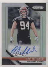 2018 Panini Prizm Rookie Auto Sam Hubbard #RA-SH Auto 2r7