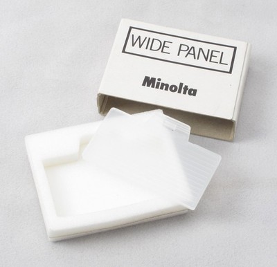 Genuine Minolta Wide Angle Diffuser Panel 8668-500 for 200X Flash Unit - NOS