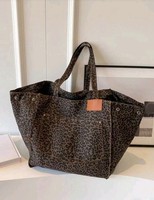 Leopard Pattern Women's Tote Bag Large Capacity