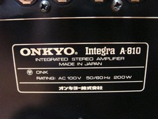 Used Onkyo A-810 Integrated amplifiers for Sale | HifiShark.com