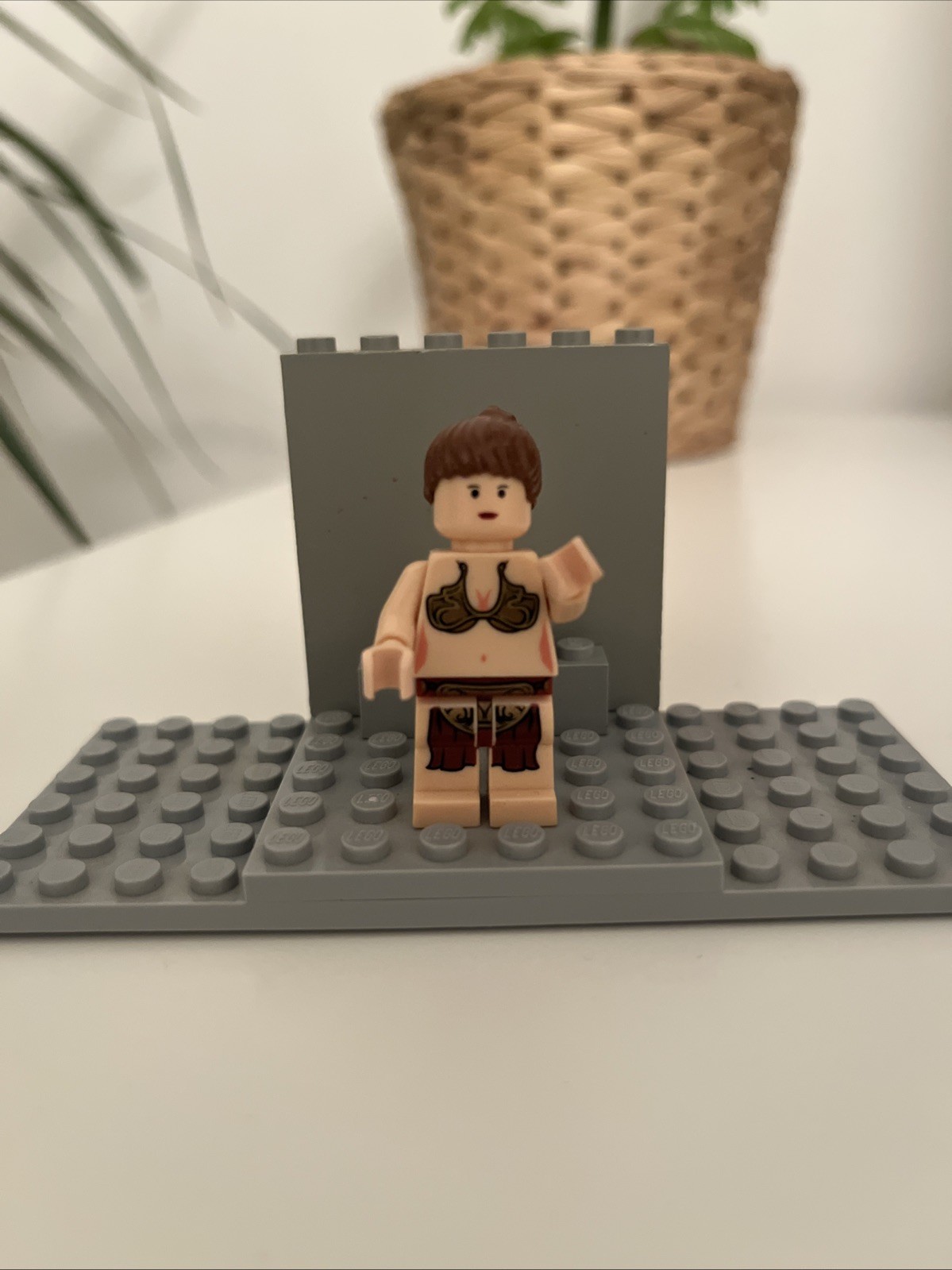 Figurine Lego Star Wars 4480 Princesse Leia Slave Jabba Rare
