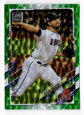 2021 Topps Green Foilboard #469 Stefan Crichton /499 Arizona Numbered Parallel