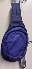 Osprey Daylite Shoulder Sling Bag Purple 6L Pack Hike Travel Casual Used 1 time