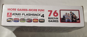 Atari Flashback 4 76 Games Console 2 Wireless Controllers Boxed Tested