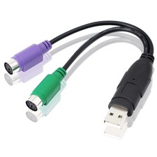Usb To Ps2 Cable dual Ps2 Plug Active Usb To Ps2 Adapter Converter For Keyboard