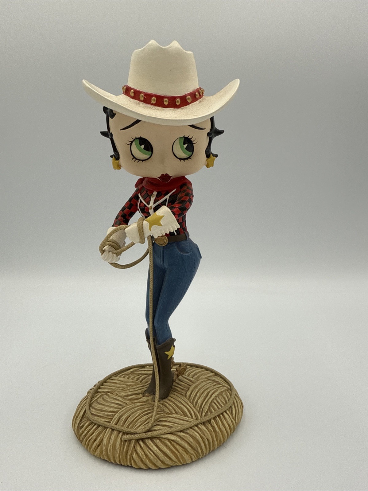 Betty Boop Cowgirl Collector Figurine Danbury Mint