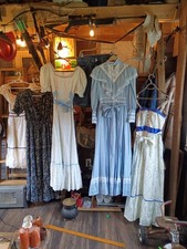 New Hand Made 70s Prarie Style Dress That 70s Show Medieval Princess Hippy Sz S