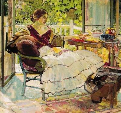 Miller Richarde Afternoontea C1928 Te Vintage Kunstdruck Poster Wanddeko Vintage