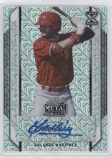 2021 Leaf Metal Draft Silver Mojo Orlando Martinez #BA-OM2 Auto 0tw4