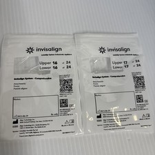 2 Pk INVISALIGN  Teeth Aligners Braces Retain...