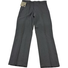 Levi  s Gray VTG DS Action Slacks Sta-Prest Flat Front Pants Men's Size 38x34 NWT