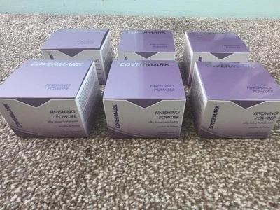6 x Covermark Finishing Powder 25g Translucent Setting Powder Genuine New - Image 1 of 3