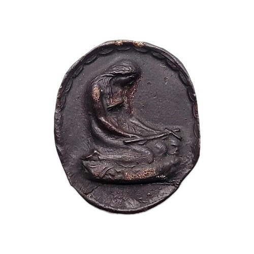 Rare Antique Ecclésiastique Reliques Lady Vera Fait De Florence Italie Cire Seal - Photo 21 sur 24