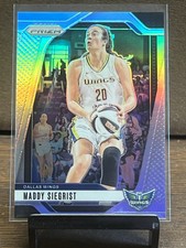 2024 Panini Prizm WNBA Maddy Siegrist Silver Prizm #94 Wings