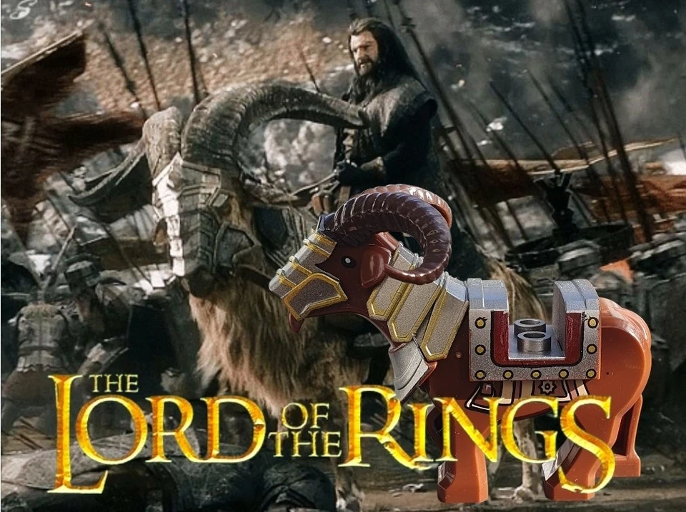 LEGO-Kampfsteinbock von Thorin Eichenschild - Hobbit-Schlacht der fünf Heere Neu - Bild 3 von 4