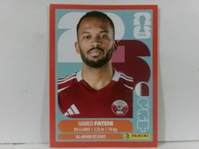2026 Panini FIFA World Cup Sticker Hamed Fatehi Red Parallel Qatar