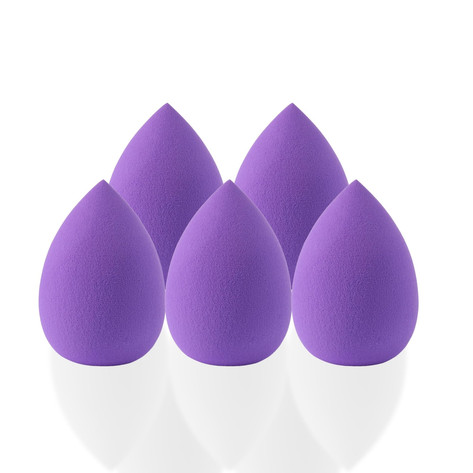 G4GADGET 5 PCS Purple Makeup Sponges, 1 count (Pack of 1), (5 Pack)