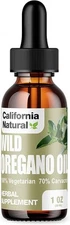 California Natural Wild Oregano Oil 100% Vegetarian Herbal Supplement1 oz