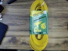 NOS CAROL CABLE COMPANY INDUSTRIAL GRADE 50FT EXTENSION CORD.  CAT. (CJL005130)