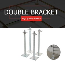 4pcs Adjustable Leveling Jacks 18inch Scaffolding Solid Screw Jack Alloy Steel