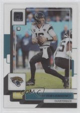 2022 Panini Clearly Donruss Trevor Lawrence #22 0b1f