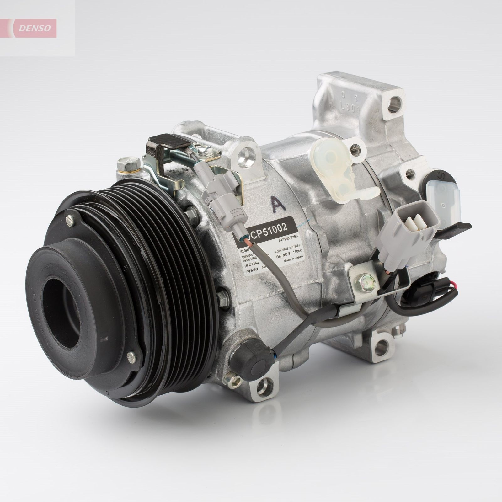 Air Con Compressor fits LEXUS GS300 3.0 05 to 11 3GR-FSE AC Conditioning Denso - Image 8