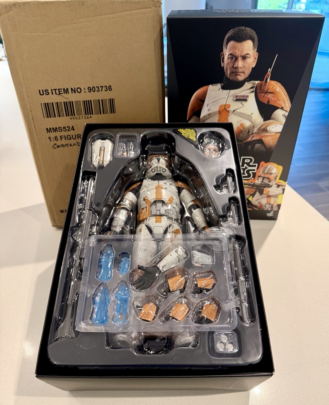 Star Wars Commander Cody Movie Masterpiece Series 1:6 Figure