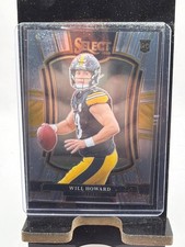 2025 Panini Select - Premier Level Will Howard #152 Silver Prizm (RC)