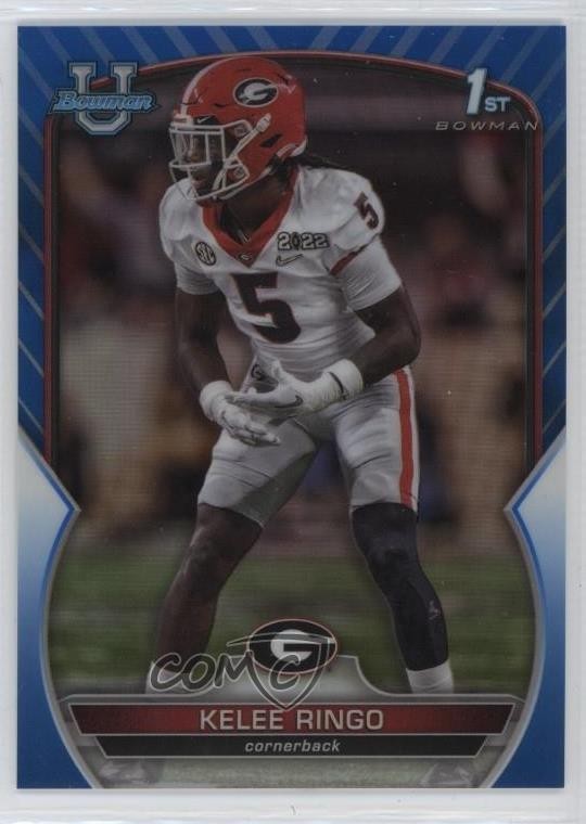 2022 Bowman U Chrome Blue Refractor 180/199 Kelee Ringo #68 0wr9