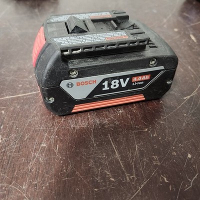 Bosch BAT620 18V 4.0Ah GBA 72.0Wh lithium ion battery light battery indicator