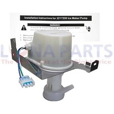 Bomba de agua para máquina de hacer hielo KitchenAid parte # NP4666006PAZ110