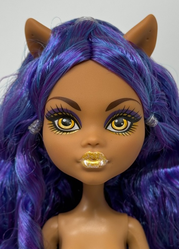 Monster High 2023 Winter Howliday Clawdeen Wolf Articulated Nude Fashion Doll