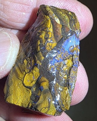 Australian Boulder opal rough 255 carats  4 pcs